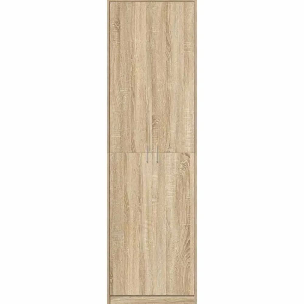 vidaXL Armarios Y Almacenamiento-Armario 55 x 25 x 189 cm Madera de ingeniería