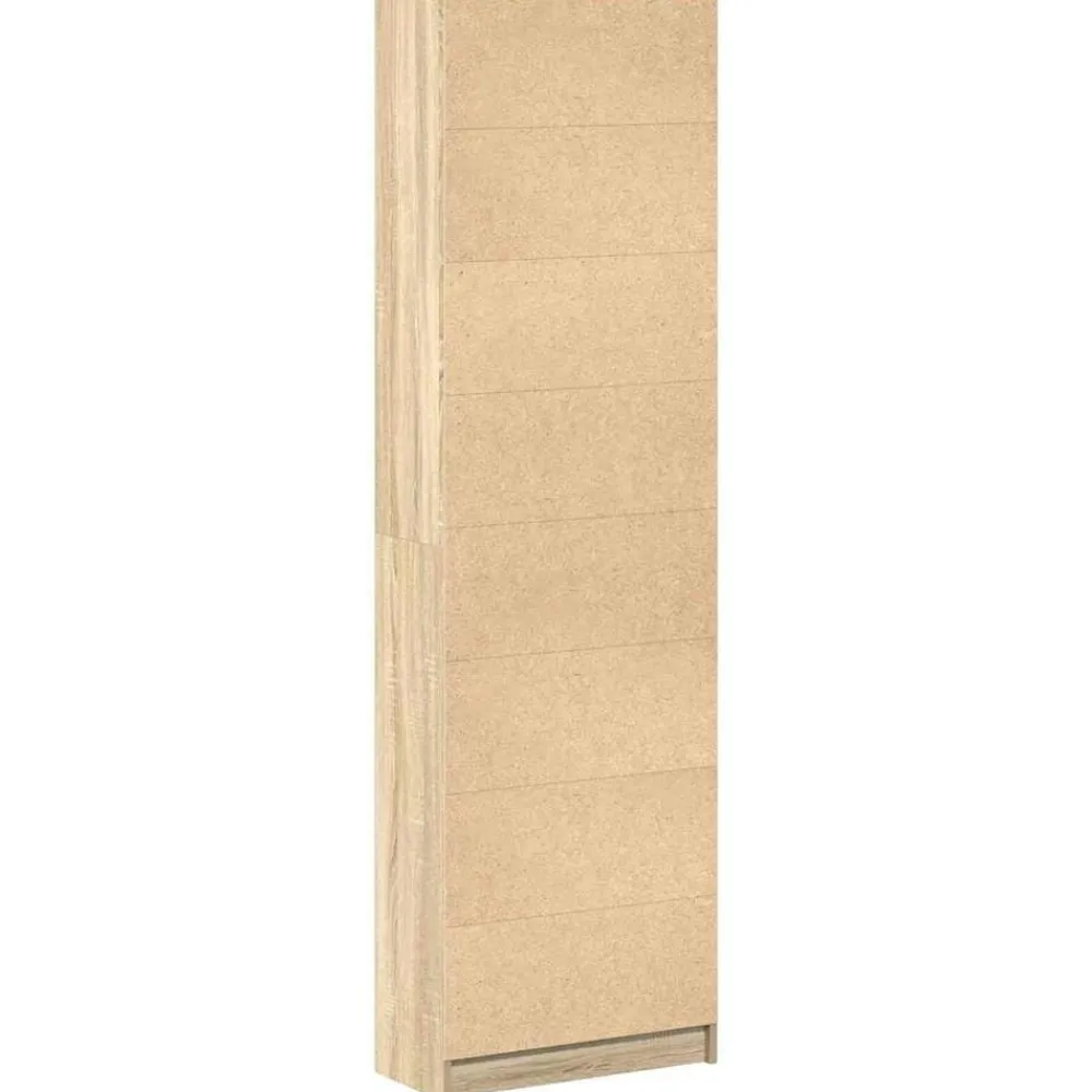 vidaXL Armarios Y Almacenamiento-Armario 55 x 25 x 189 cm Madera de ingeniería