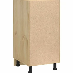 vidaXL Armarios Y Almacenamiento-Armario SKI Marrón Miel 40 x 46 x 81 cm Madera de pino macizo