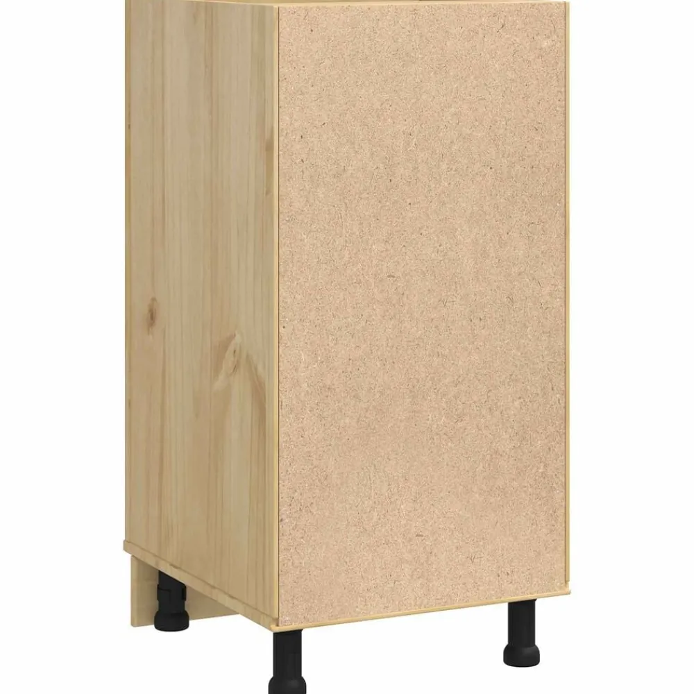 vidaXL Armarios Y Almacenamiento-Armario SKI Marrón Miel 40 x 46 x 81 cm Madera de pino macizo