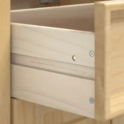 vidaXL Armarios Y Almacenamiento-Armario SKI Marrón Miel 40 x 46 x 81 cm Madera de pino macizo