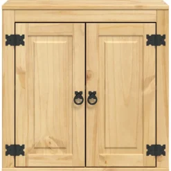 vidaXL Armario SKI Marrón Miel 60 x 32 x 40 cm Madera de pino macizo Hot