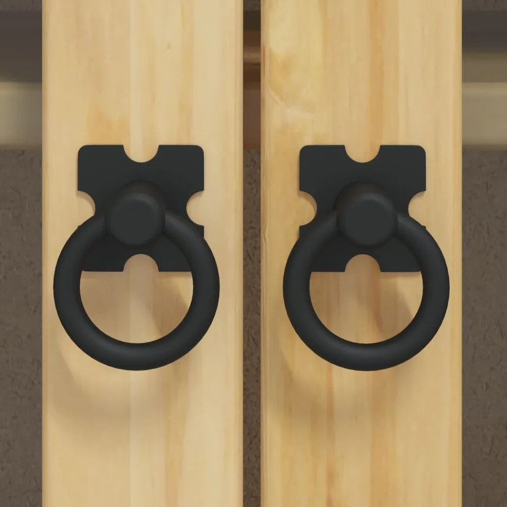 vidaXL Armarios Y Almacenamiento-Armario SKI Marrón Miel 60 x 32 x 40 cm Madera de pino macizo