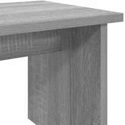 vidaXL Armario Zapatero 2 pcs Madera de ingeniería Gris sonoma Discount