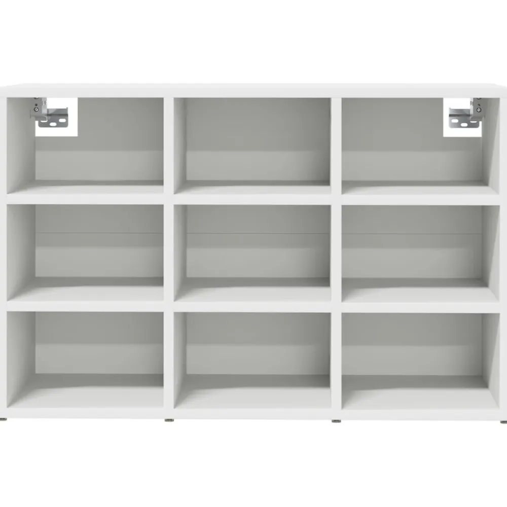 vidaXL Productos Del Hogar-Armario Zapatero 77,5 x 30 x 51 cm Madera de ingeniería