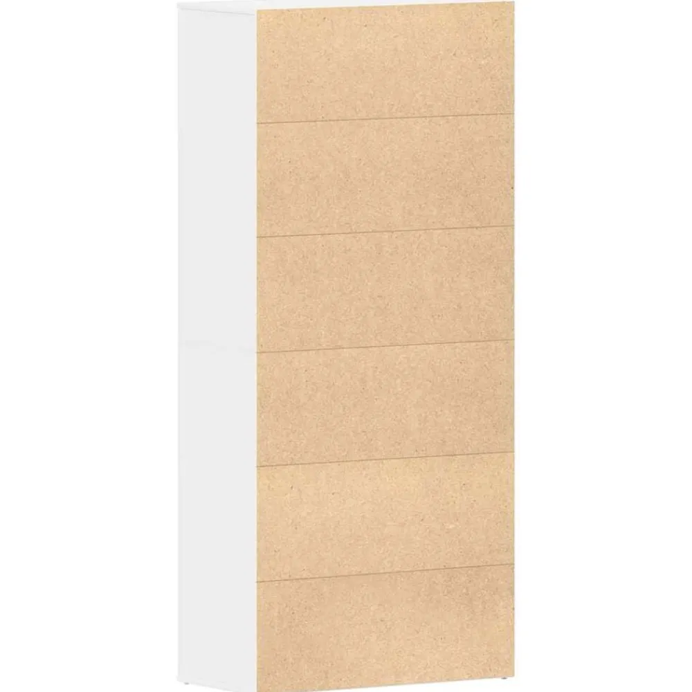 vidaXL Armario Zapatero 80 x 39 x 178 cm Madera de ingeniería White Sale