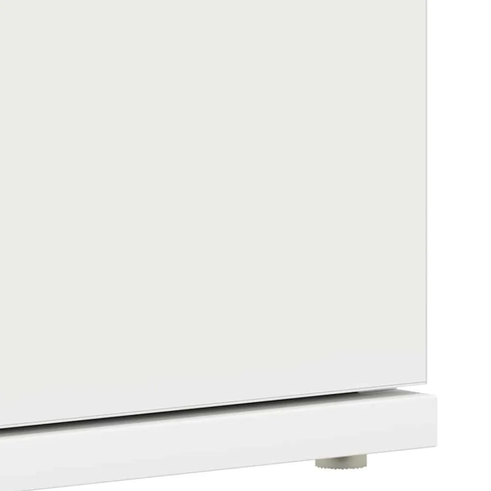 vidaXL Armario Zapatero 80 x 39 x 178 cm Madera de ingeniería White Sale