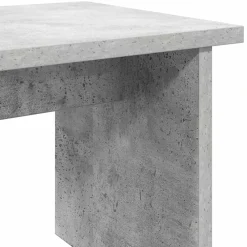 vidaXL Productos Del Hogar-Armario Zapatero 2 pcs Gris Concreto Madera de ingeniería