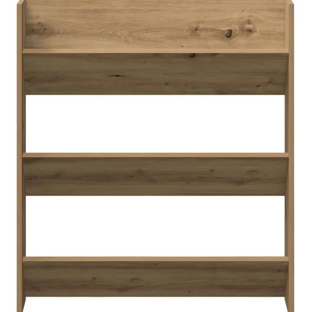 vidaXL Armario Zapatero 2 pcs Roble artesanal 85 x 18 x 90 cm Roble artisan Outlet