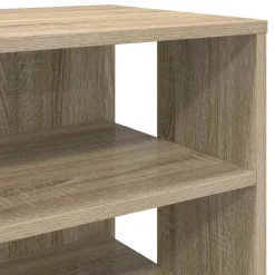 vidaXL Armario Zapatero 2 pcs Madera de ingeniería Roble Sonoma Clearance