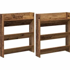 vidaXL Productos Del Hogar-Armario Zapatero 2 pcs 85 x 18 x 90 cm