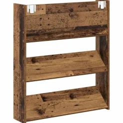vidaXL Productos Del Hogar-Armario Zapatero 2 pcs 85 x 18 x 90 cm