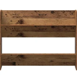 vidaXL Armario Zapatero 2 pcs 80 x 18 x 60 cm Madera envejecida