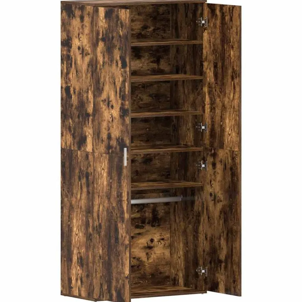 vidaXL Productos Del Hogar-Armario Zapatero con estante 80 x 39 x 178 cm