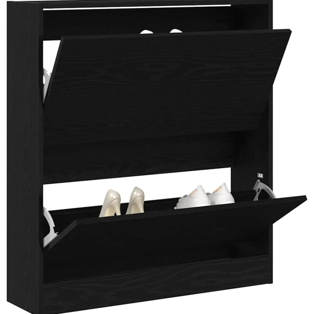 vidaXL Productos Del Hogar-Armario Zapatero con estante 80 x 21 x 87,5 cm