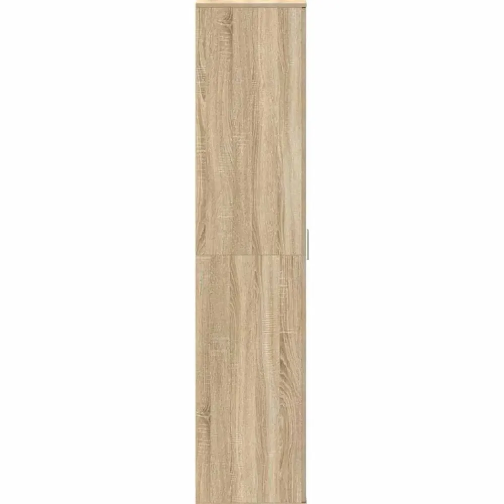 vidaXL Armario Zapatero con estante 80 x 39 x 178 cm Roble Sonoma Clearance