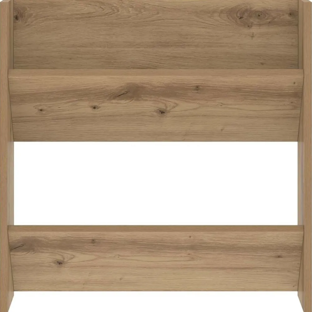 vidaXL Productos Del Hogar-Armario Zapatero con estante Roble artesanal 60 x 18 x 60 cm