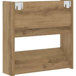 vidaXL Productos Del Hogar-Armario Zapatero con estante Roble artesanal 60 x 18 x 60 cm