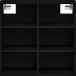 vidaXL Armario Zapatero con estante 52 x 30 x 50,5 cm Roble negro Online