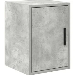 vidaXL Armarios 2 uds para garaje madera de ingeniería ris hormigón Gris hormigón Hot