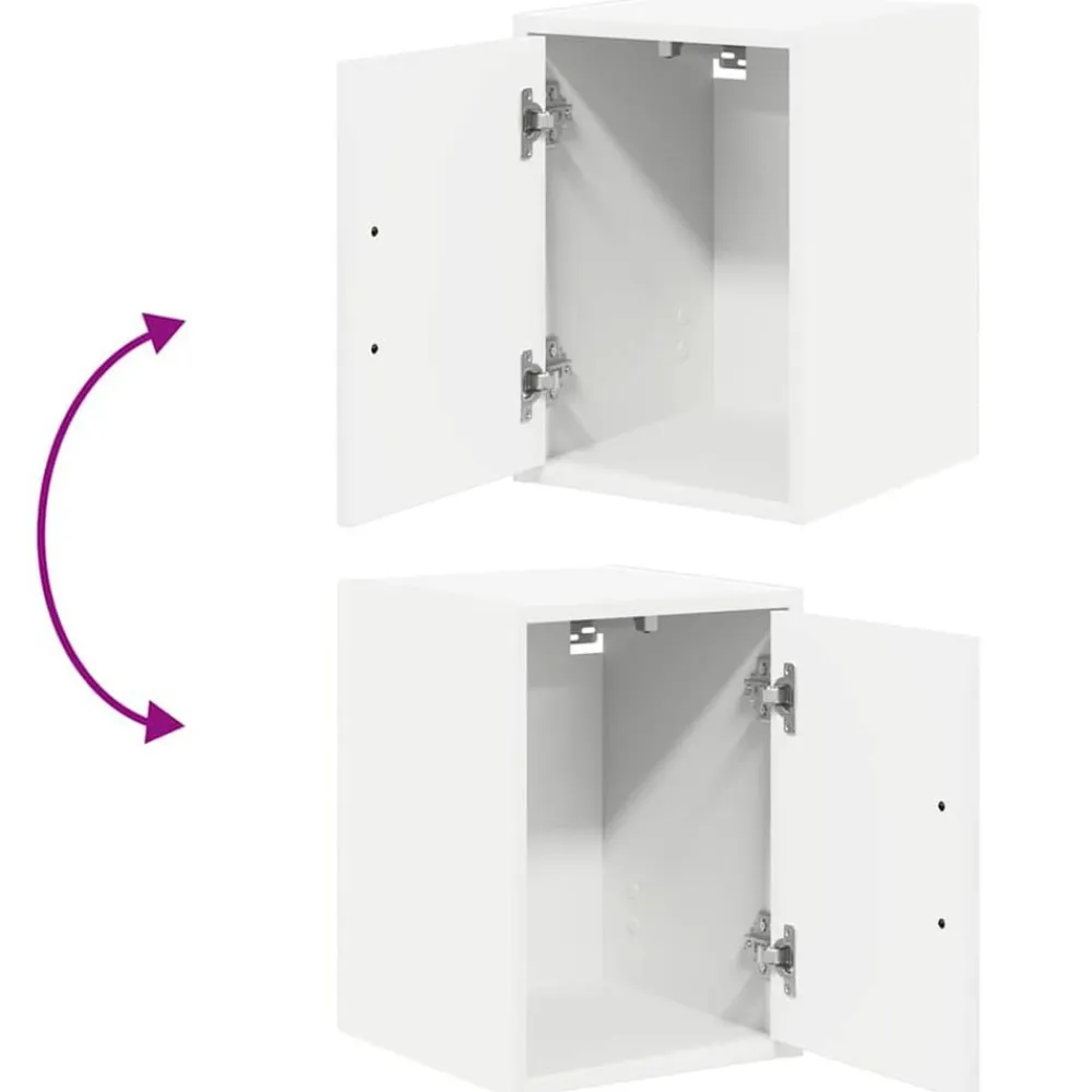 vidaXL Almacenamiento Industrial-Armarios 2 uds para garaje madera de ingeniería