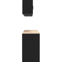 vidaXL Almacenamiento Industrial-Armarios 6 uds para garaje madera de ingeniería