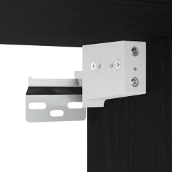 vidaXL Armarios 2 uds para garaje madera de ingeniería Negro Online