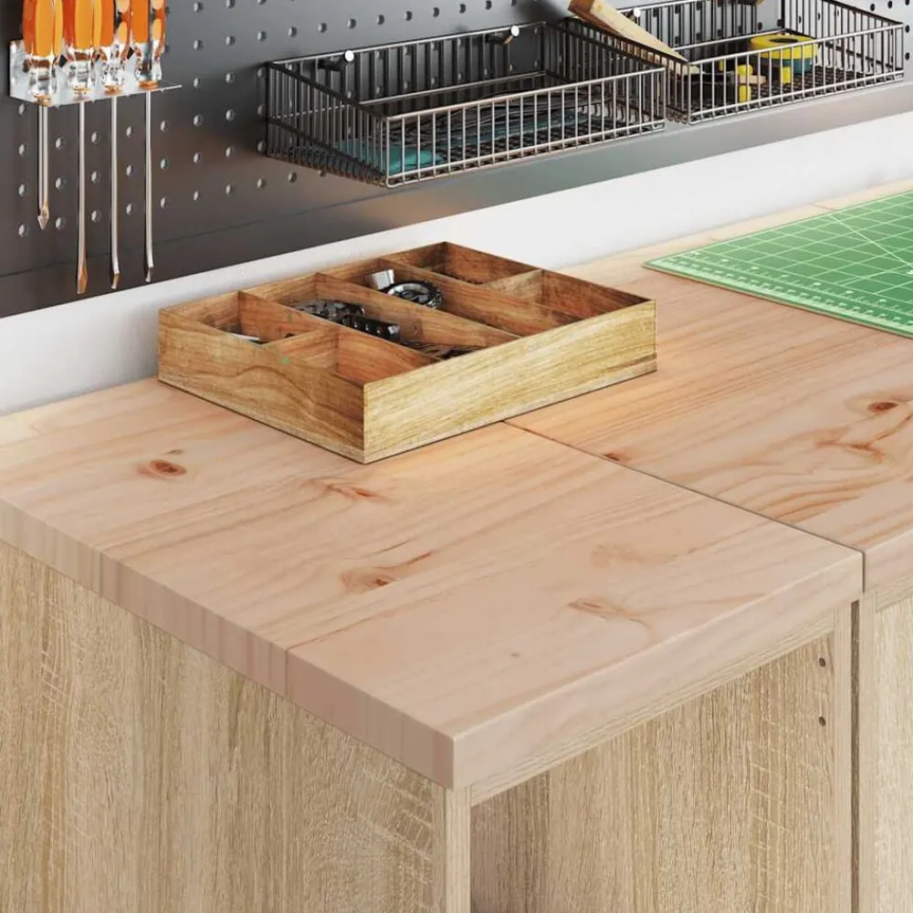 vidaXL Armarios 2 uds para garaje madera de ingeniería Roble Sonoma