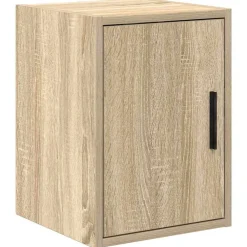 vidaXL Armarios 2 uds para garaje madera de ingeniería Roble Sonoma