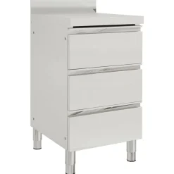 vidaXL Armarios de cocina comerciales 2 unidades 50x60x96 cm acero inoxidable Hot