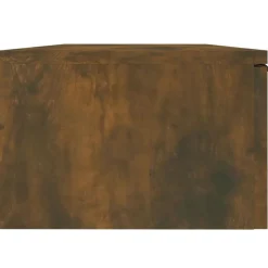 vidaXL Estanterías-Armarios de pared 2 uds contrachapada 68x30x20 cm