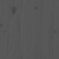 vidaXL Armarios de pared 2 uds madera maciza pino 45x30x35 cm Gris Outlet