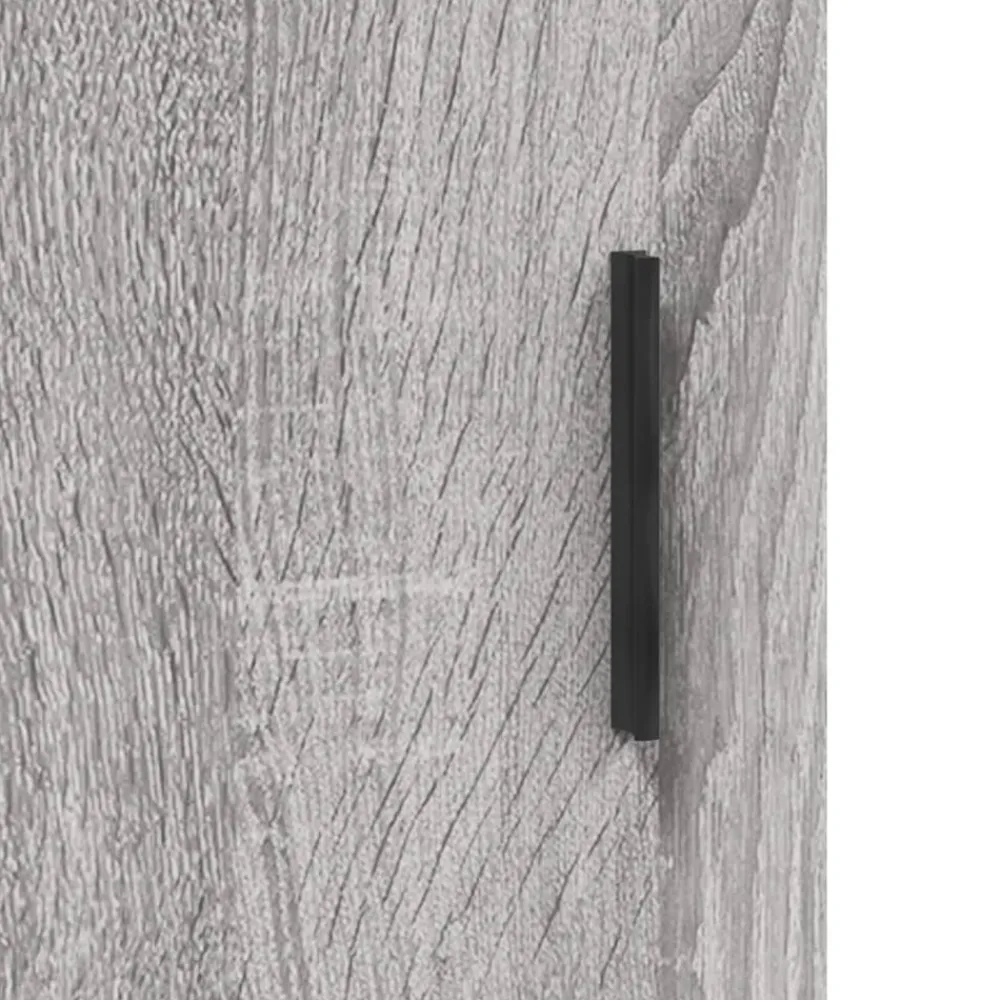 vidaXL Armarios de pared 2 unidades 69,5x34x90 cm Gris sonoma