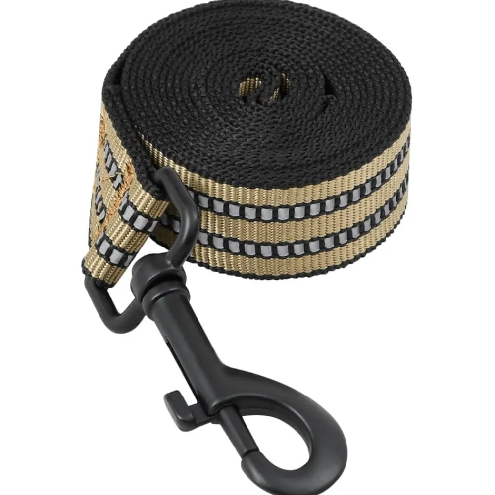 vidaXL Arnés para perros con correa y collar ajustable marrón S marrón camuflaje Outlet