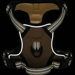 vidaXL Arnés para perros con bandas reflectantes ajustables marrón S Marrón Sale