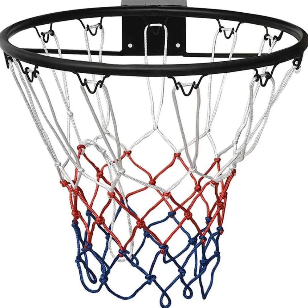 vidaXL Aro de baloncesto acero 45 cm Negro Sale