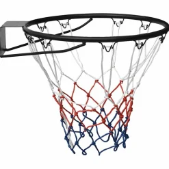 vidaXL Aro de baloncesto acero 45 cm Negro Sale