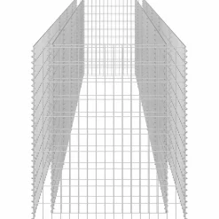 vidaXL Arriate de gaviones de acero 450x90x100 cm Hot