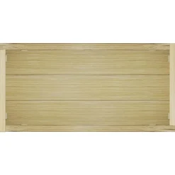 vidaXL Jardín-Arriate elevado rectangular madera 100x50x40 cm