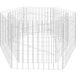 vidaXL Arriate hexagonal de gaviones 100x90x50 cm Hot