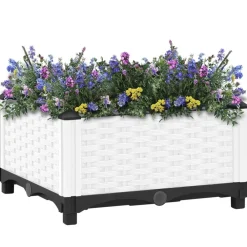 vidaXL Jardín-Arriate polipropileno 40x40x23 cm