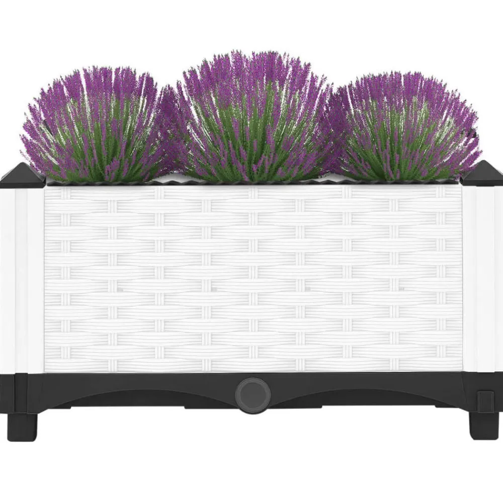 vidaXL Jardín-Arriate polipropileno 40x40x23 cm