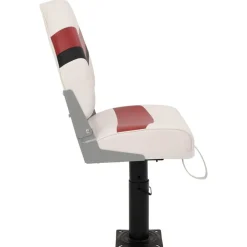 vidaXL Vehículos-Asiento de barco con pedestal altura ajustable 360° giratorio