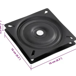 vidaXL Asiento de barco con pedestal altura ajustable 360° giratorio Online