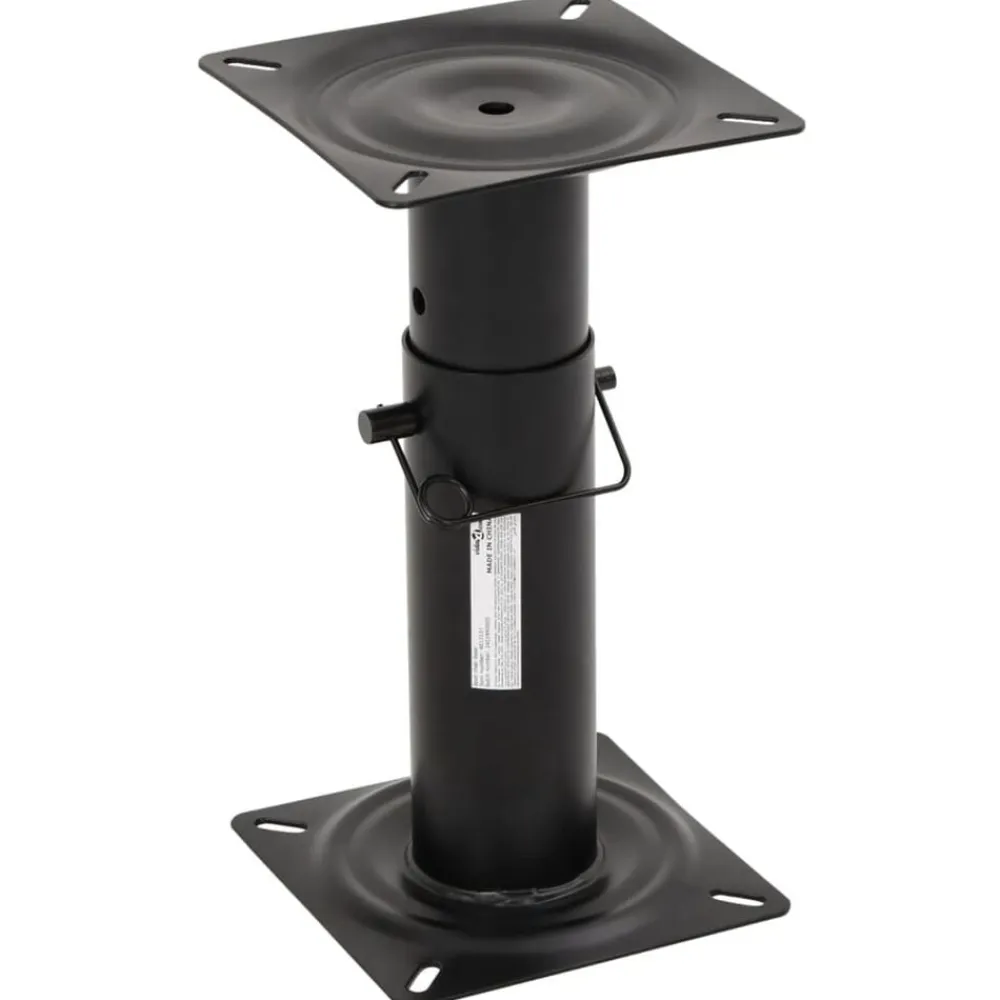 vidaXL Vehículos-Asiento de barco con pedestal altura ajustable 360° giratorio