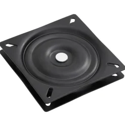 vidaXL Asiento de barco con pedestal altura ajustable 360° giratorio Azul y blanco