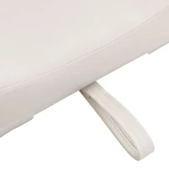 vidaXL Asiento de barco con pedestal altura ajustable 360° giratorio Blanco y negro Online