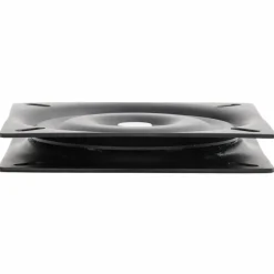 vidaXL Asiento de barco con pedestal altura ajustable 360° giratorio Blanco y negro Online