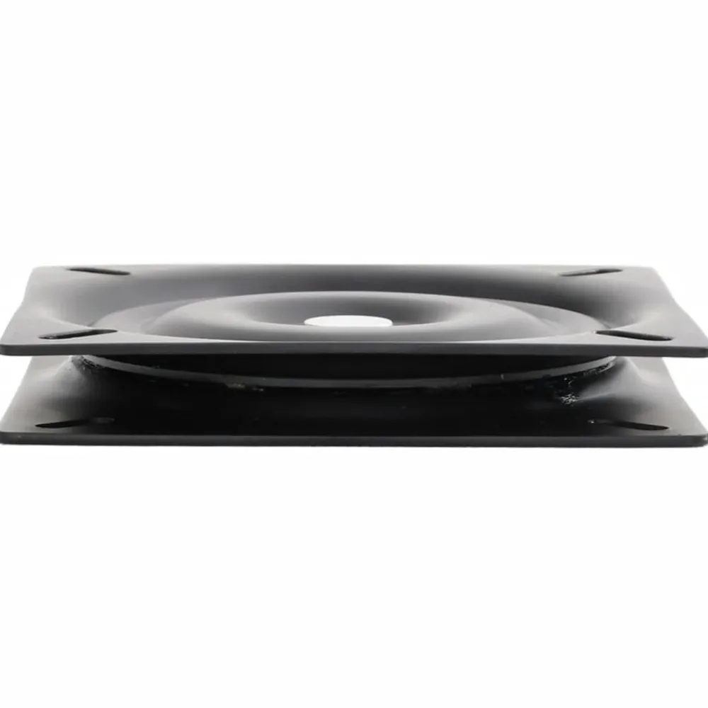 vidaXL Asiento de barco con pedestal altura ajustable 360° giratorio Blanco y negro Online