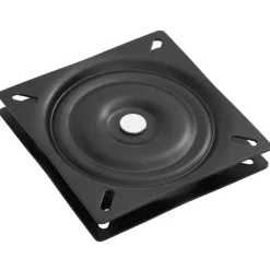 vidaXL Asiento de barco con pedestal altura ajustable 360° giratorio Gris Clearance